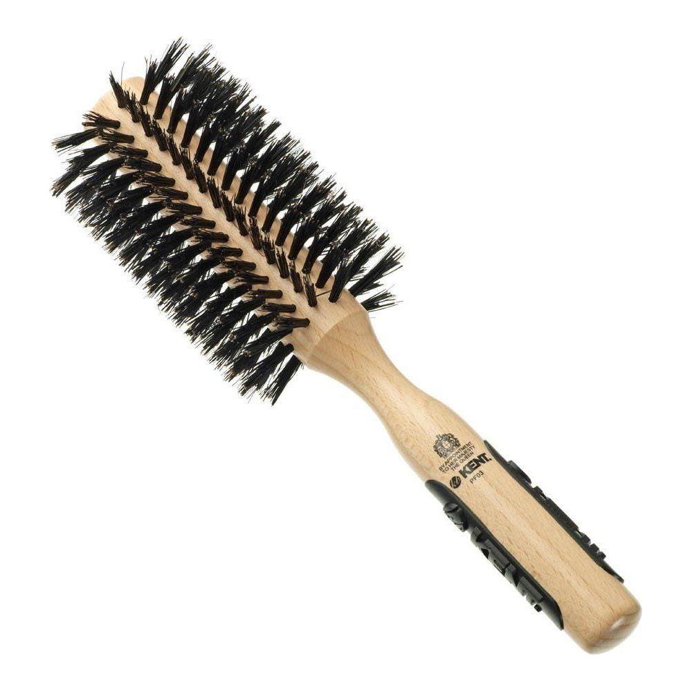 Kent NS03 / PF03 Natural Shine, Pure Boar Bristle, Radial Hair Brush Hair Brush Pasteur Pharmacy