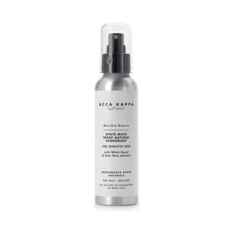 Acca Kappa White Moss Natural Deodorant Spray 4.2 Oz Deodorant Spray Pasteur Pharmacy
