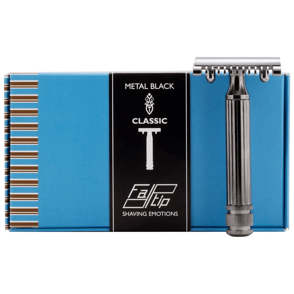 Fatip Grande Open Comb Double Edge Safety Razor Gun Metal Black 42109 Shaving & Grooming Pasteur Pharmacy