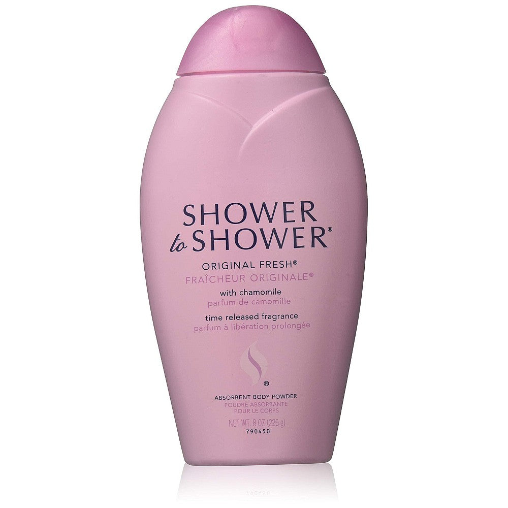 Shower To Shower Absorbent Original Fresh Body Powder 8 Oz Body Powder Pasteur Pharmacy