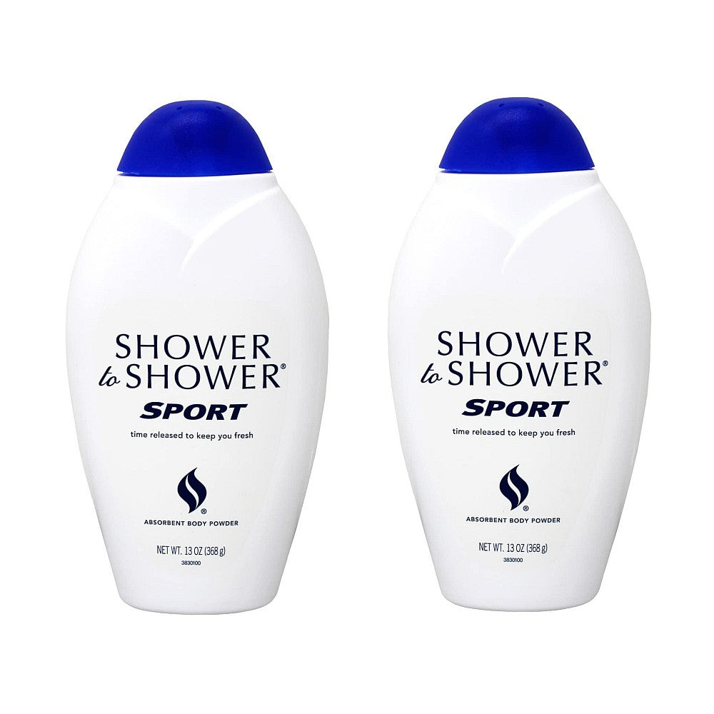 Shower To Shower Absorbent Body Powder Sport 13 Ounce Bath & Body Pasteur Pharmacy