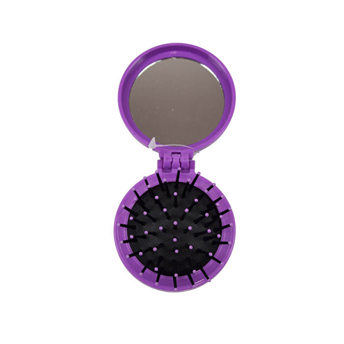 Nascita Hair Brush with Mirror - Foldable & Travel Friendly | Premium