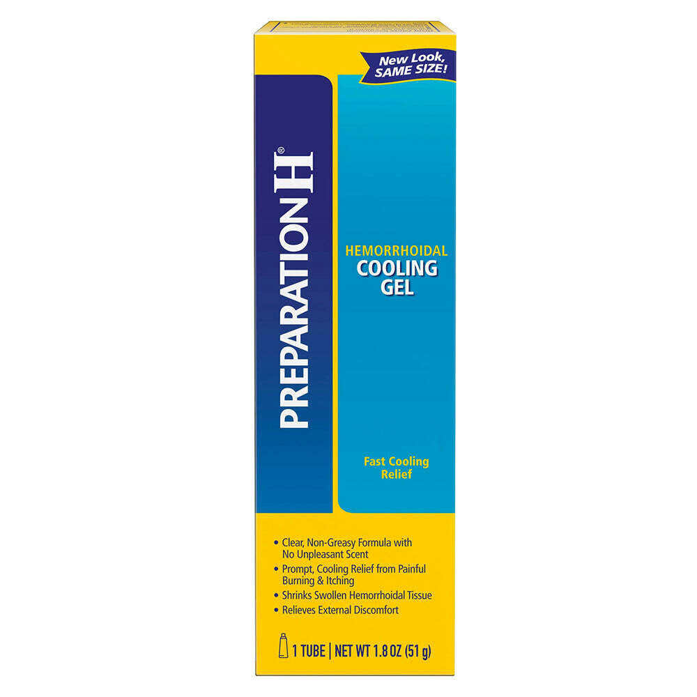 Preparation H Hemorrhoidal Cooling Gel With Aloe, 1.8 Oz Medicine Cabinets Pasteur Pharmacy