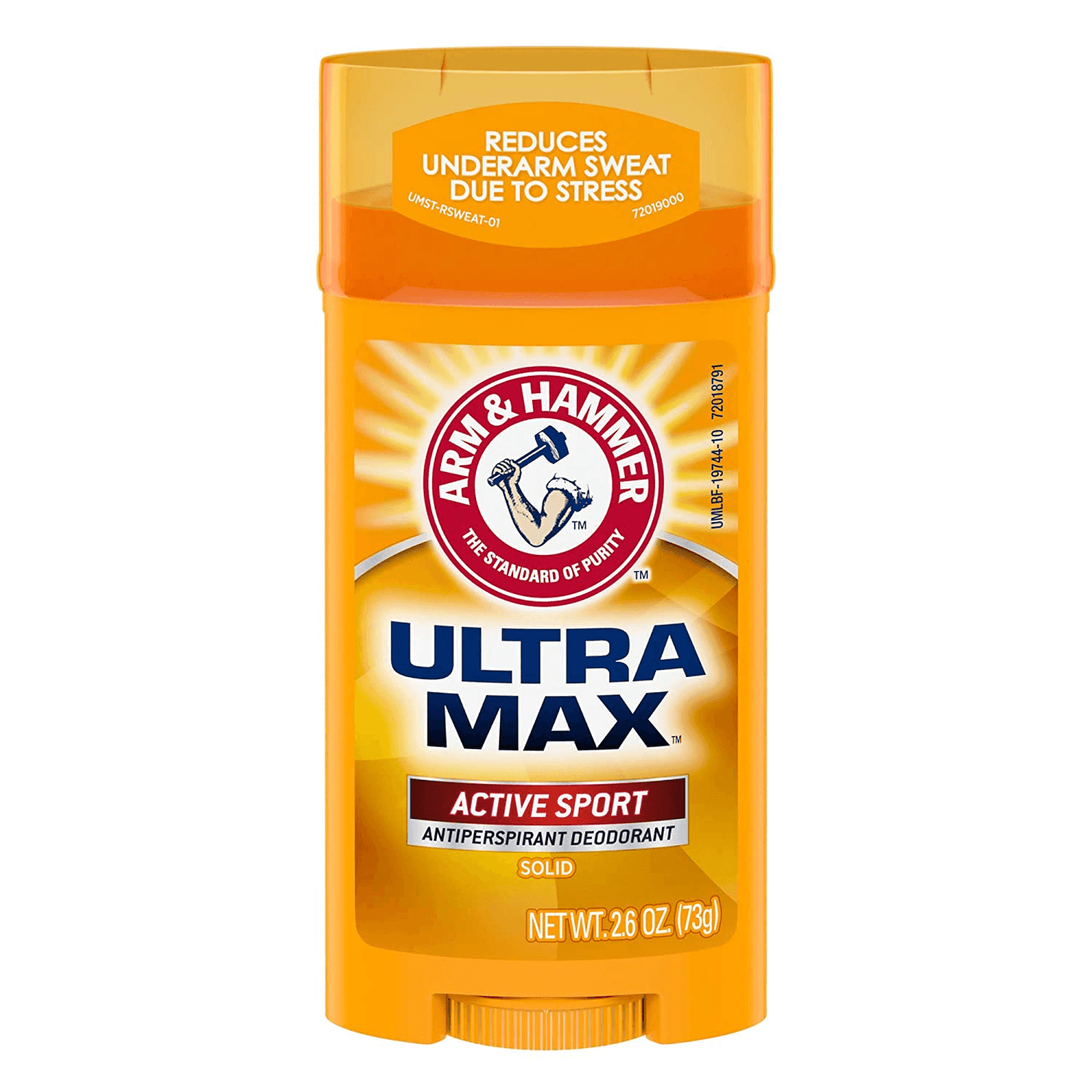 Arm & Hammer Ultra Max Deodorant Active Sport Solid Stick 2.6oz Deodorant Pasteur Pharmacy
