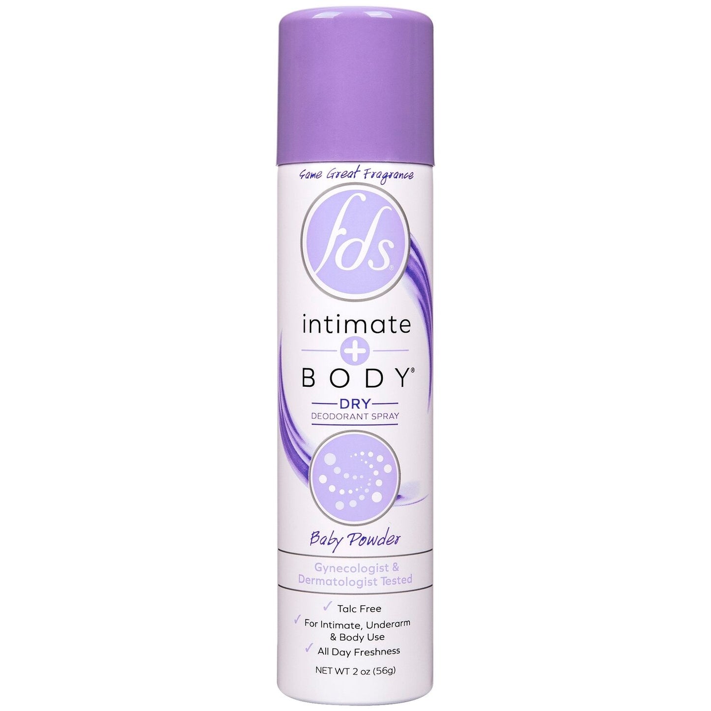 FDS Feminine Deodorant Spray Baby Powder 2 Oz Deodorant Pasteur Pharmacy
