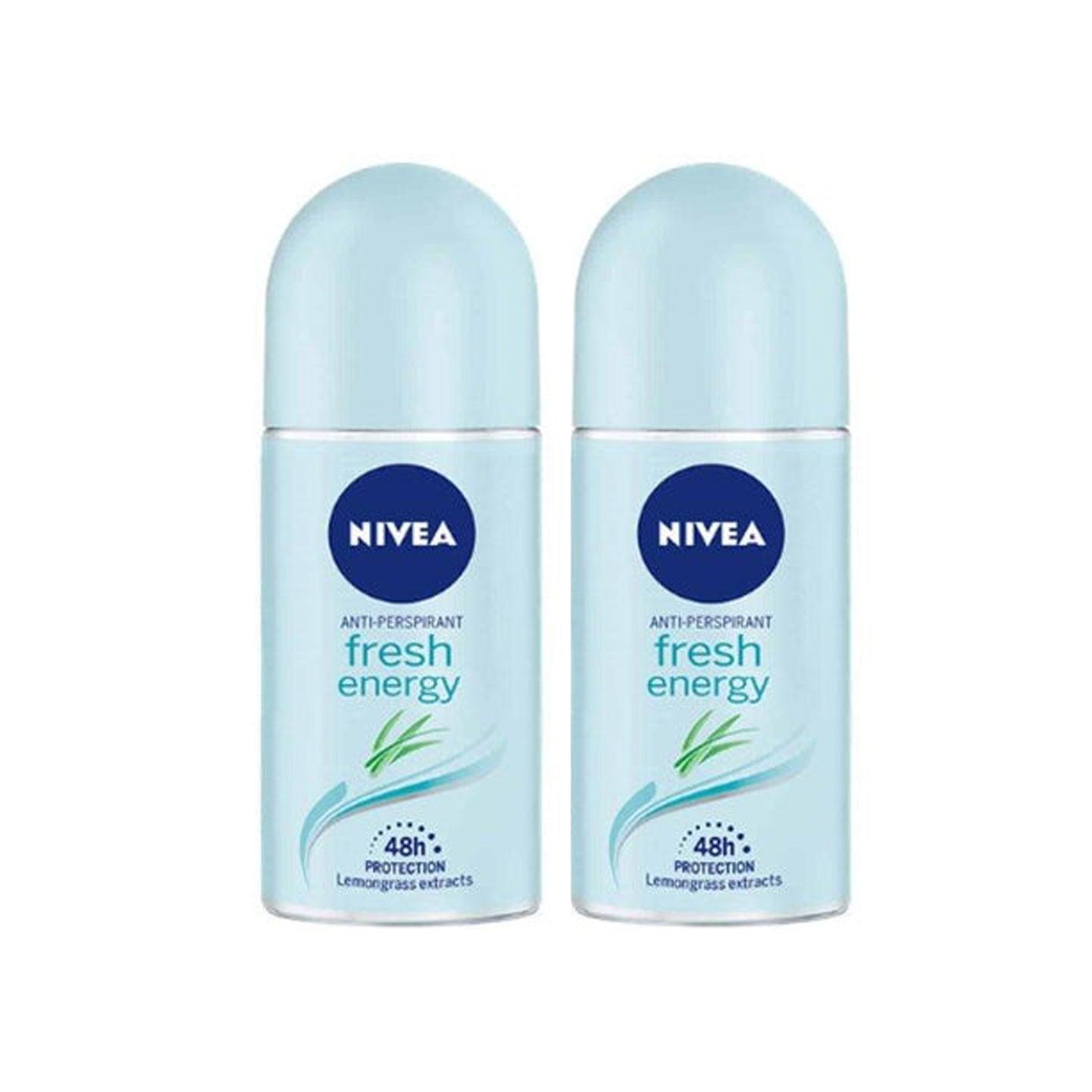 Nivea Energy Fresh Roll On Deodorant 50 Ml Deodorant Pasteur Pharmacy