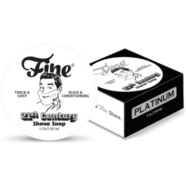 Fine Accoutrements Platinum Shaving Soap 5 oz Shaving Soap Pasteur Pharmacy