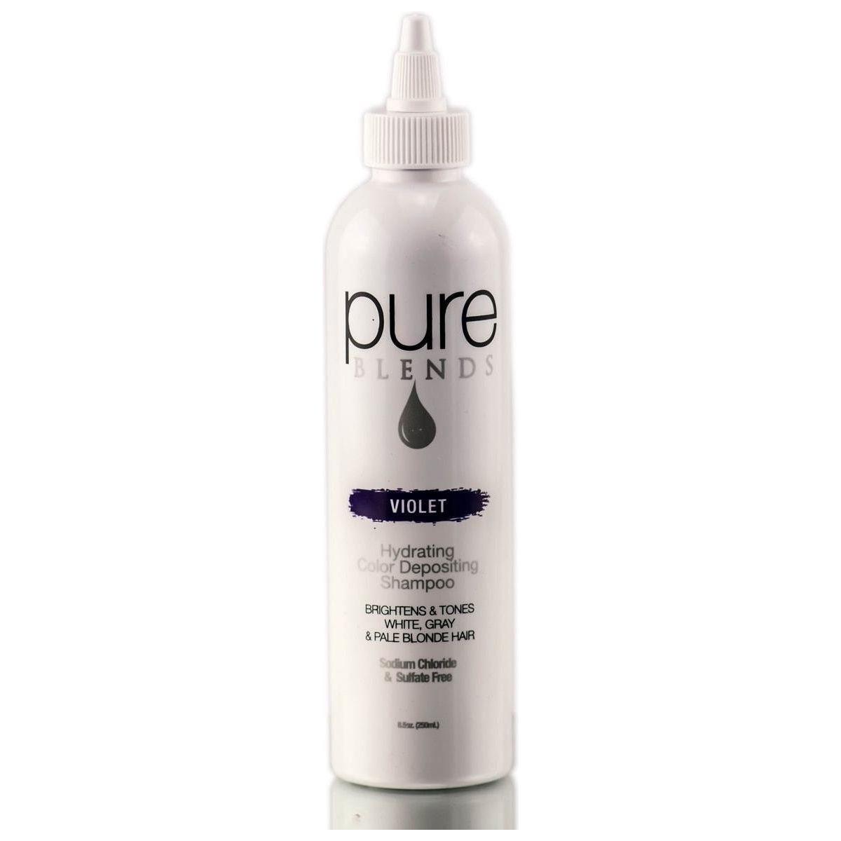 Pure Blends Hydrating Color Depositing Shampoo - Violet 8.5 oz Shampoo Pasteur Pharmacy