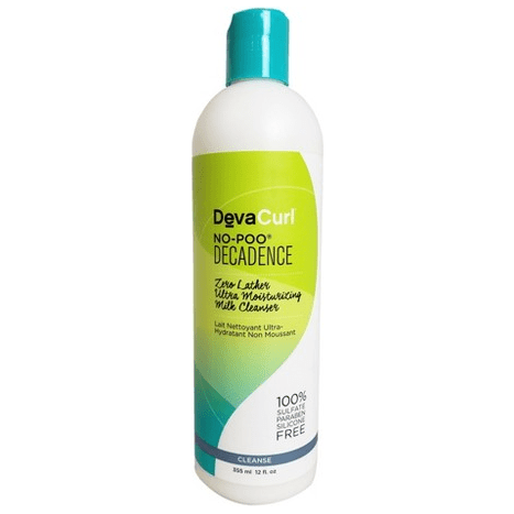 DevaCurl No-Poo Decadence Cleanse 12 oz Hair Cleanser Pasteur Pharmacy
