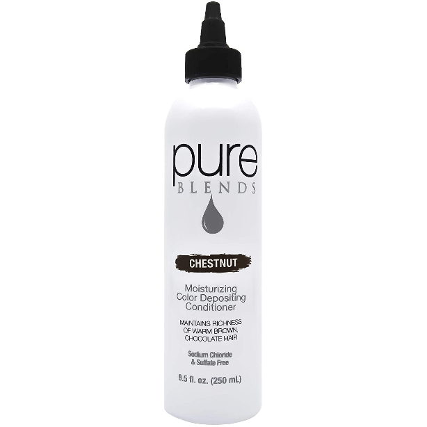 Pure Blends Hydrating Color Depositing Conditioner Chestnut 8.5 oz / 250 ml Hair Conditioner Pasteur Pharmacy