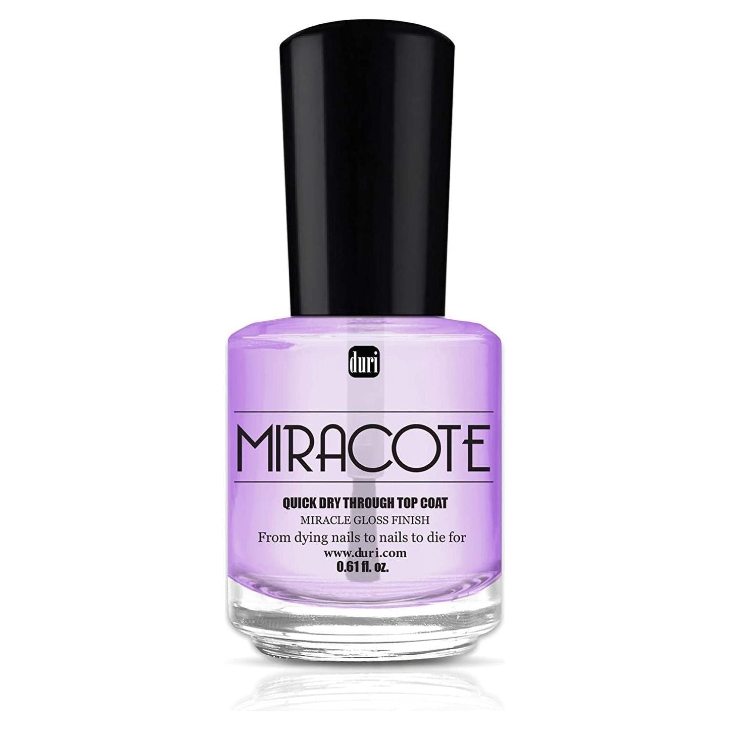 Duri Miracote Top Coat 0.61 OZ Nail Polish Pasteur Pharmacy