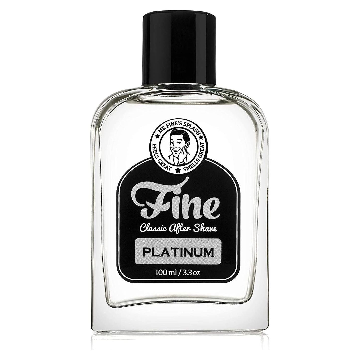Fine Platinum Classic Aftershave Lotion - Dopobarba Lozione 3.3 oz Aftershave Lotion Pasteur Pharmacy
