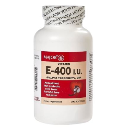 Vitamin E Supplement – 180 mg (400 IU) – 300 ct Softgels Vitamins & Supplements Pasteur Pharmacy
