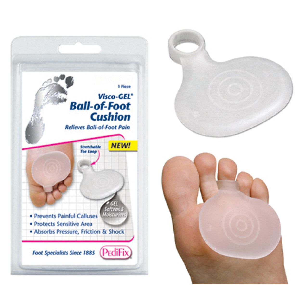 PediFix Metatarsal Pad With Toe Loop Large Left Foot Care Pasteur Pharmacy