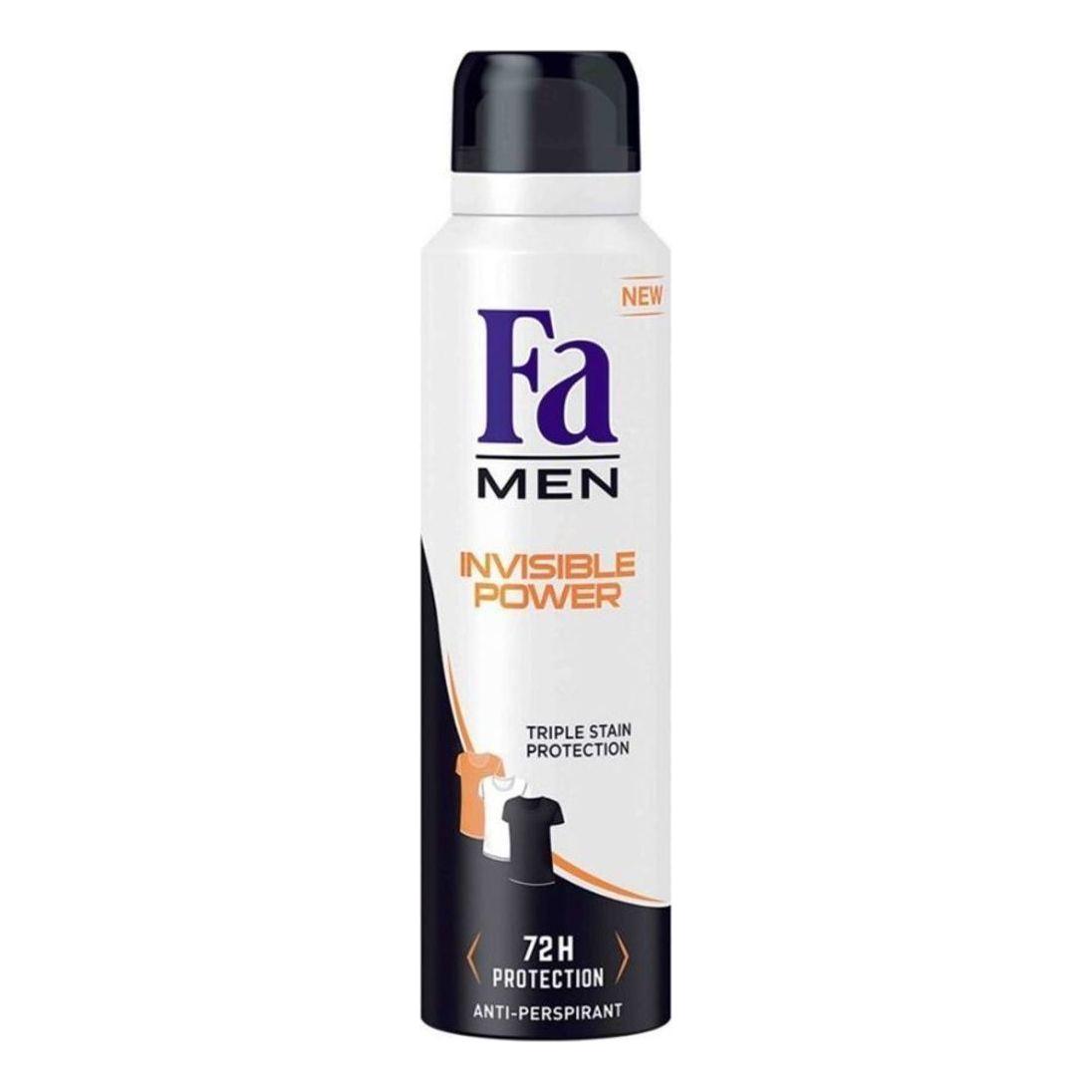 Fa Deo Spray Ivisible Power Men 150ml Personal Care Pasteur Pharmacy