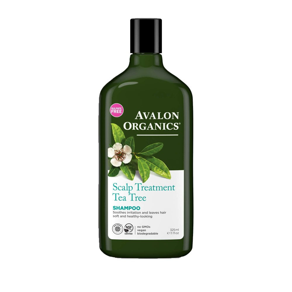 Avalon Organics Scalp Treatment Tea Tree Shampoo 11 Fl Oz Shampoo Pasteur Pharmacy