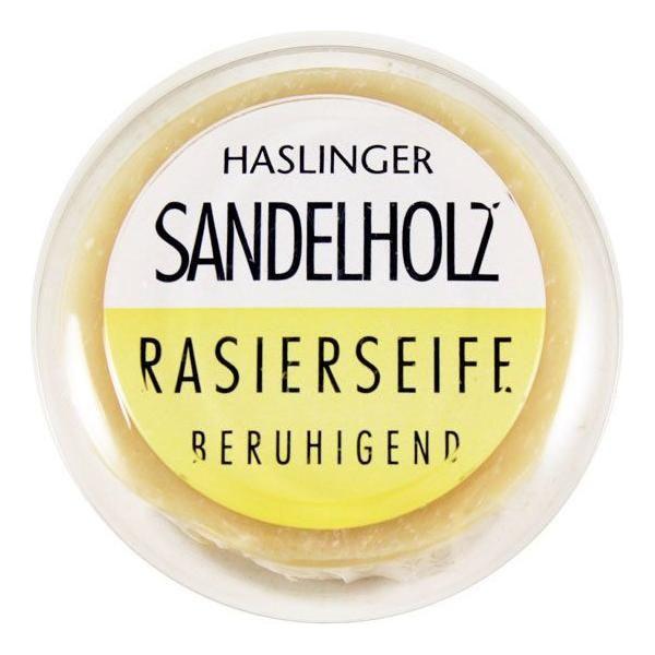 Haslinger Sandalwood Shave Soap in Case 60g Shave Soap Pasteur Pharmacy