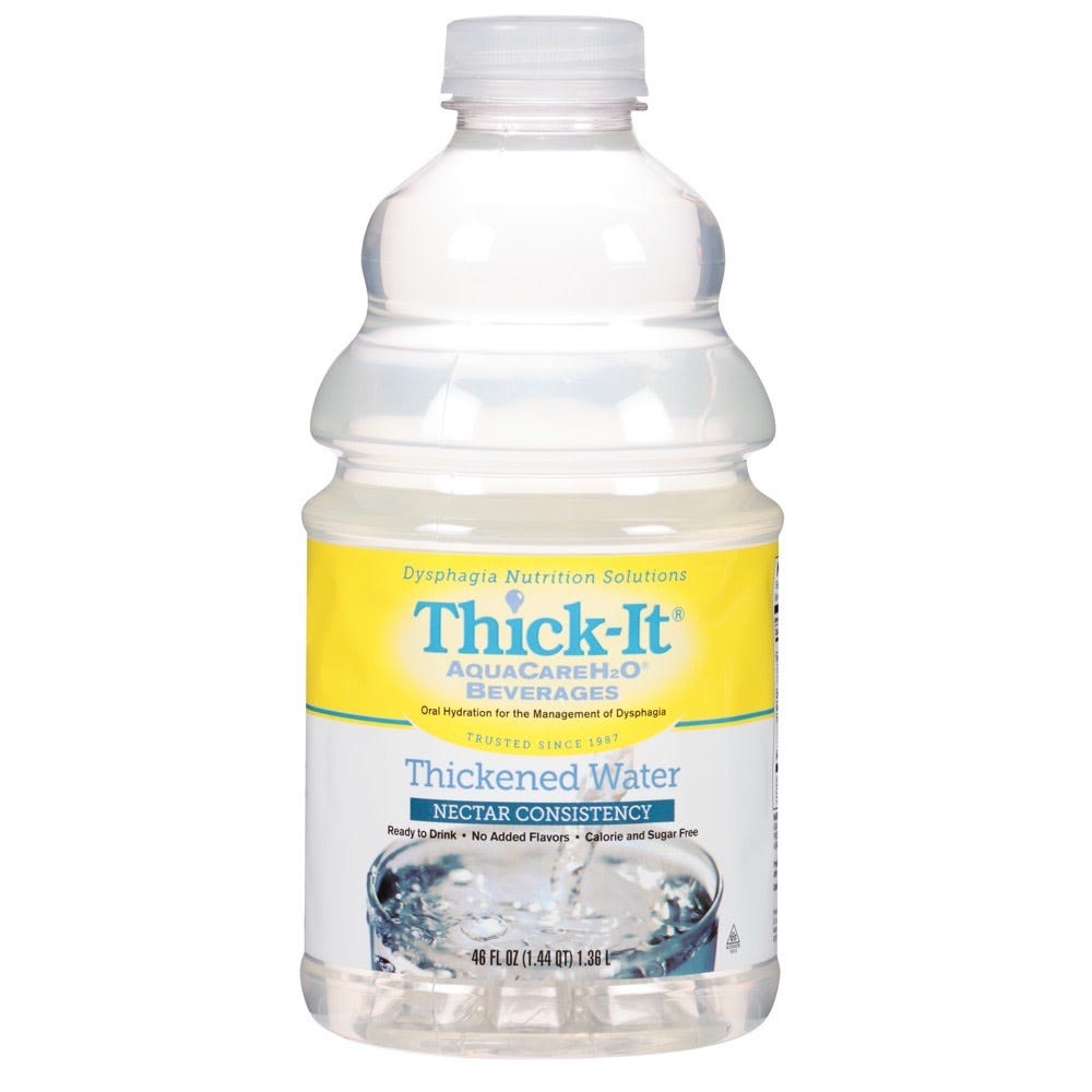 Thick-It® AquaCare H2O® Thickened Water – Nectar Consistency (46 oz) Water Pasteur Pharmacy