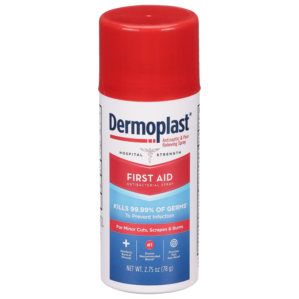 Dermoplast First Aid Antiseptic & Anesthetic Spray 2.75 Ounce First Aid Pasteur Pharmacy