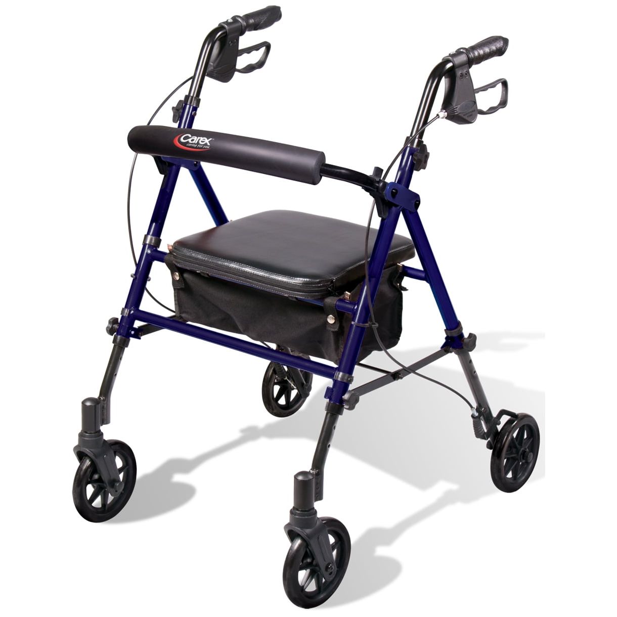 Carex Health Brands Rolling Walker, Step N' Rest Walkers Pasteur Pharmacy
