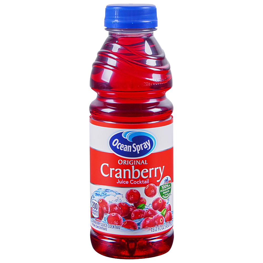 Cocktail de jus de canneberge Ocean Spray Original, bouteille de 15,2 oz liq.