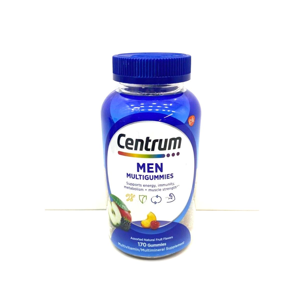 Centrum Multivitamin/Multimineral Supplement, Men, Gummies, Assorted Natural Fruit Flavors Vitamins & Supplements Pasteur Pharmacy