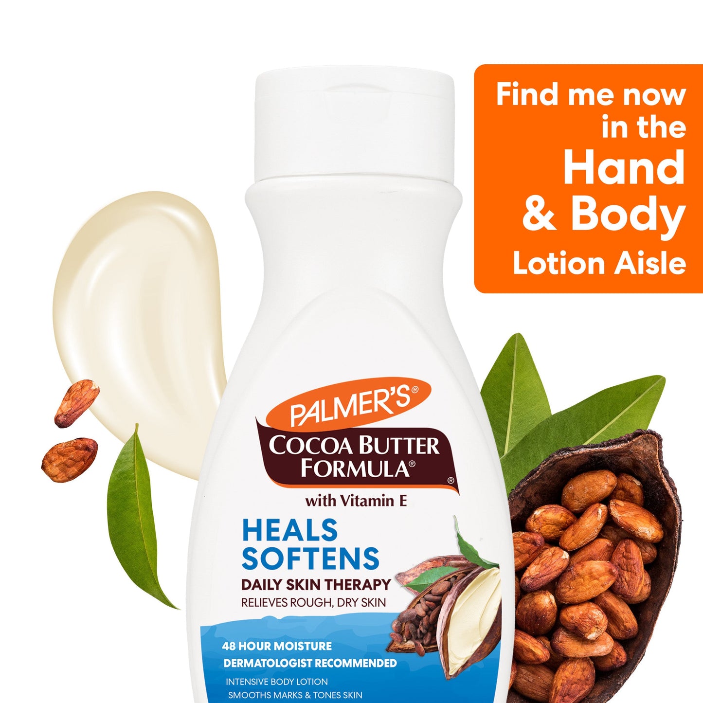 Palmer's Cocoa Butter Formula Daily Skin Therapy Body Lotion With Vitamin E, 8.5 Ounces Lotion & Moisturizer Pasteur Pharmacy