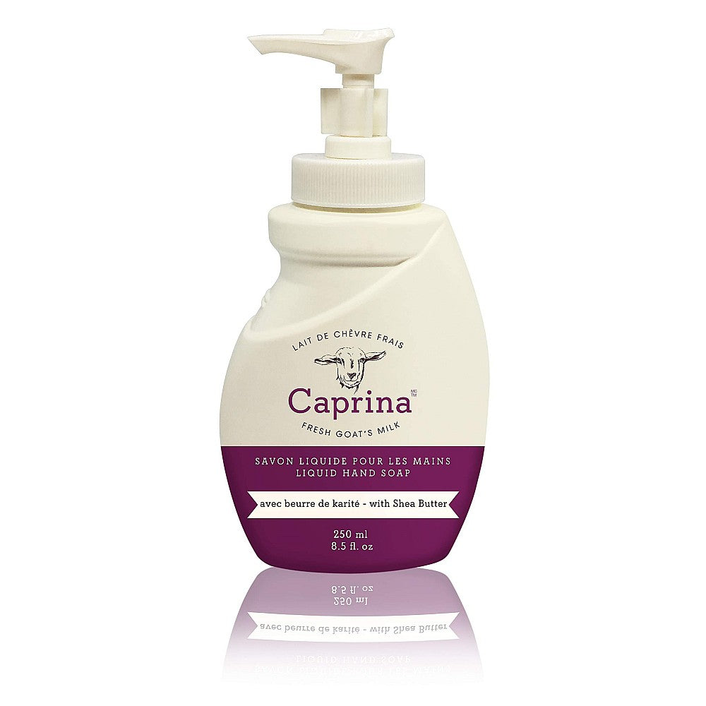 Jabón líquido para manos de leche de cabra Caprina by Canus - Manteca de karité 250ml