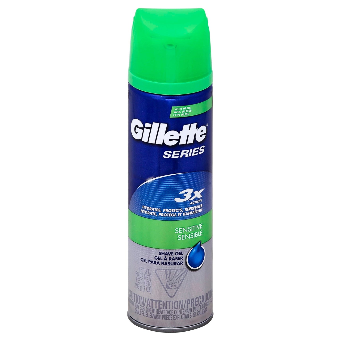 Gillette Series Sensitive Soothing With Aloe Vera Men's Shave Gel Shave Gel Pasteur Pharmacy