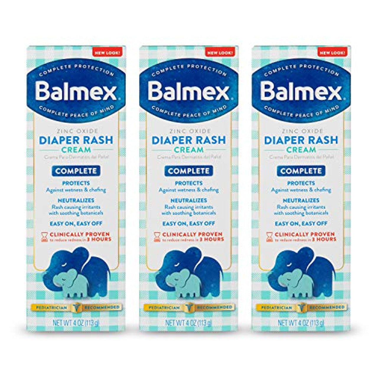 Balmex Complete Protection Diaper Rash Cream, Advanced Formula Lip Balms Pasteur Pharmacy
