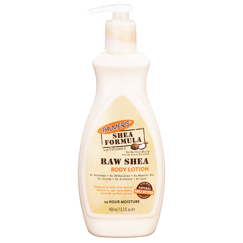 Palmer's Shea Butter Formula Raw Shea Nourish Body Lotion with Pump, 13.5 fl oz Lotion & Moisturizer Pasteur Pharmacy