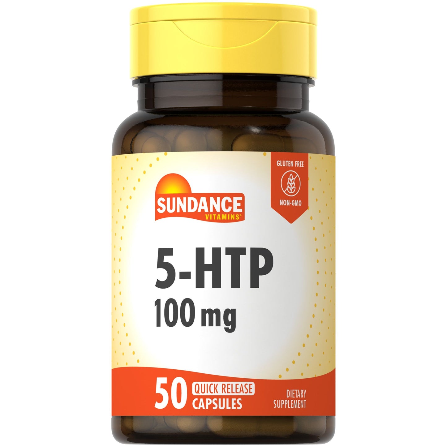 Sundance Vitamins 5-HTP 100 Mg - 50 Capsules Vitamins & Supplements Pasteur Pharmacy