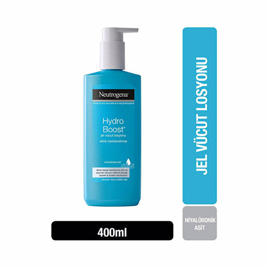 Loción corporal en gel Neutrogena Hydro Boost 400 ml - Hidratante ultraligero | Hidratación
