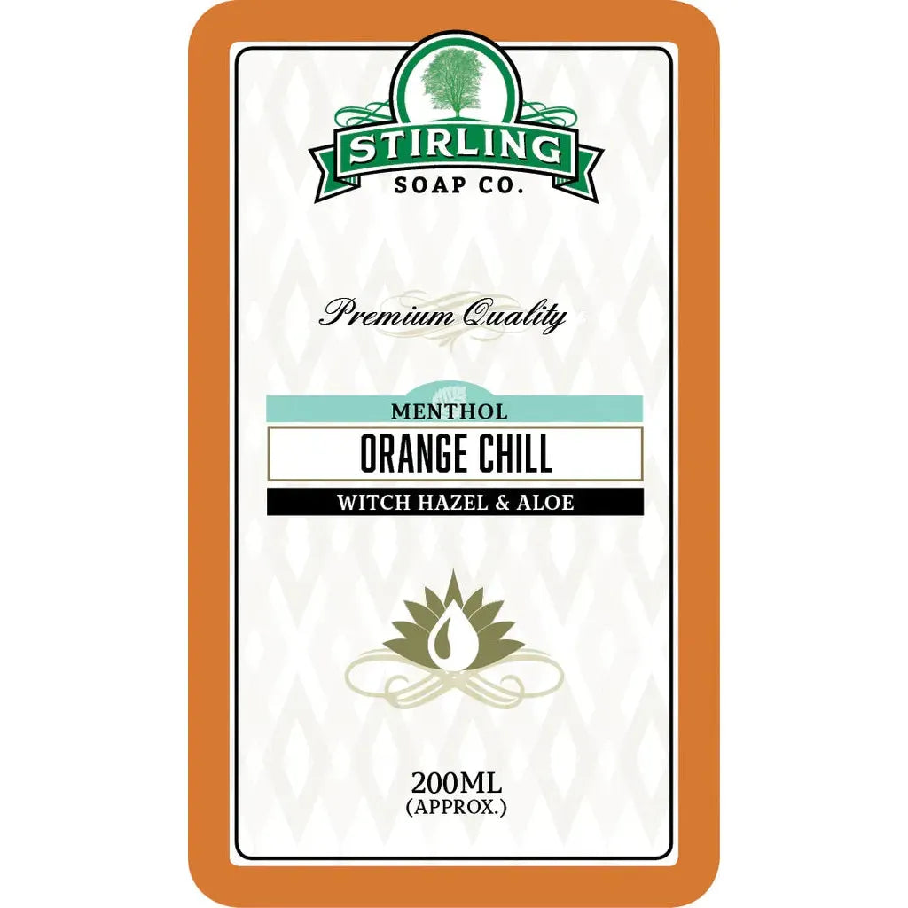 Stirling Soap Co. Orange Chill Eau d'hamamélis et aloès 200 ml