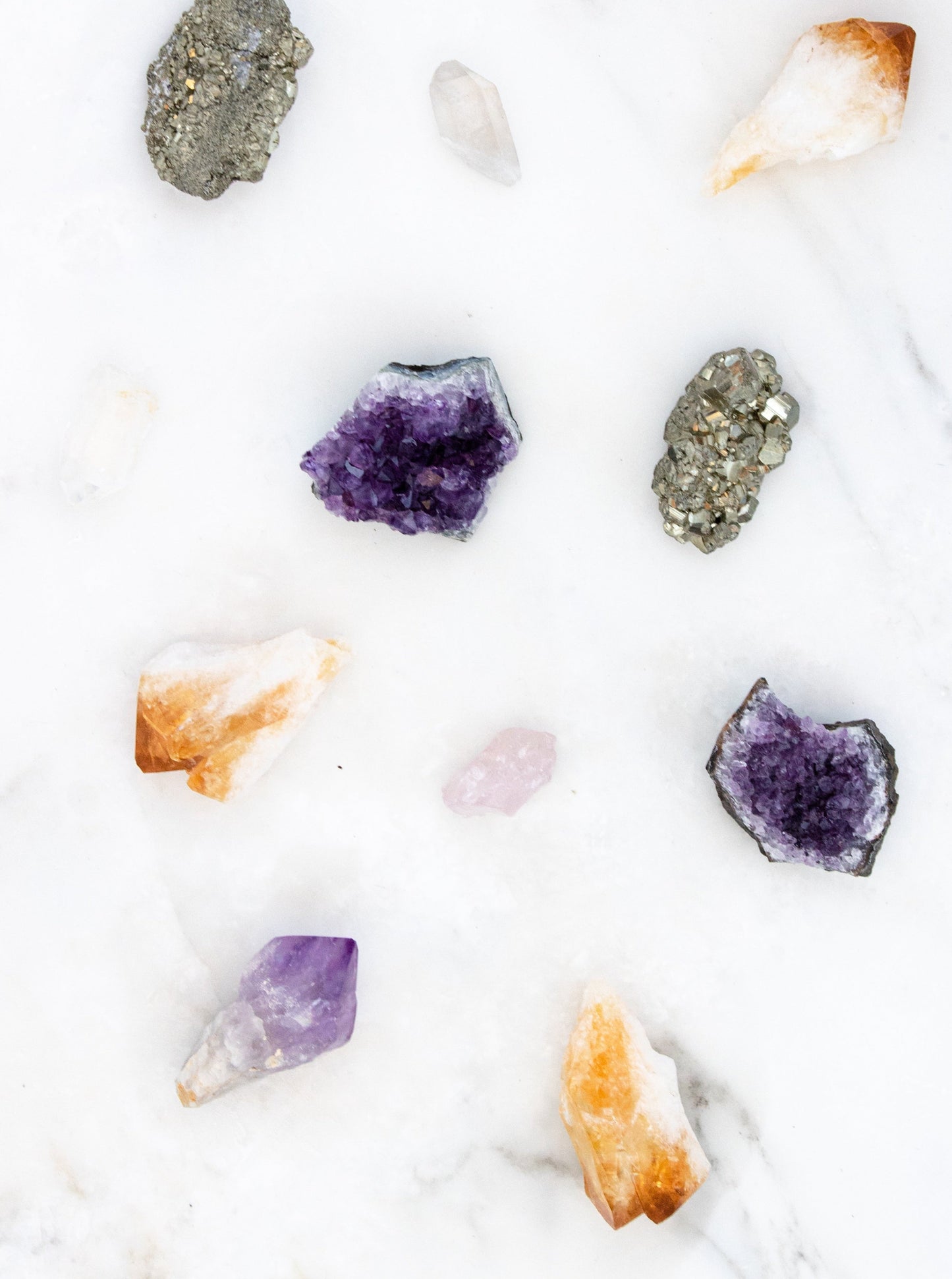Nourish and Refine Amethyst Point Crystals Nourish and Refine