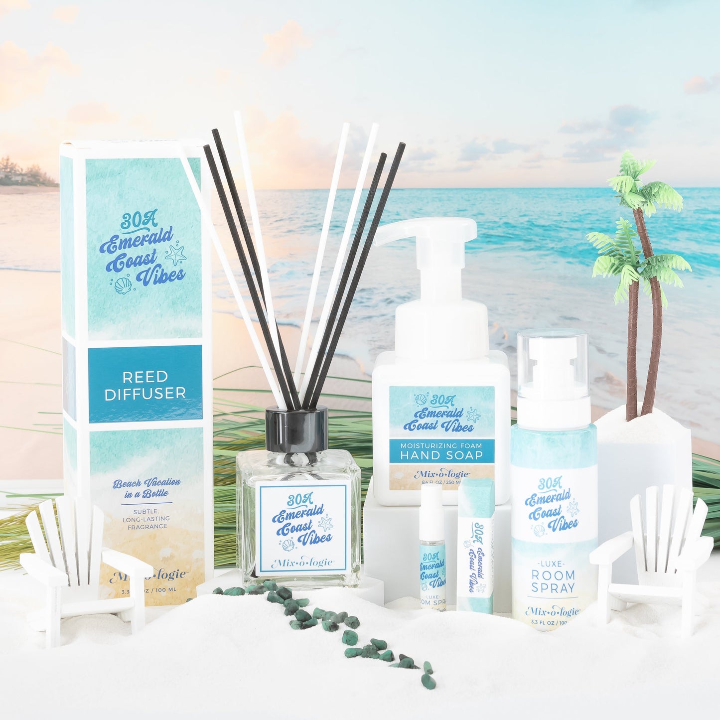 30A Emerald Coast Vibes | Luxe Foaming Hand Soap (250 mL) Foaming Hand Soap MIXOLOGIE