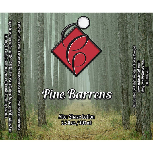 Catie's Bubbles Pine Barrens Shaving Collection Shaving Set Pasteur Pharmacy Aftershave 3.3oz