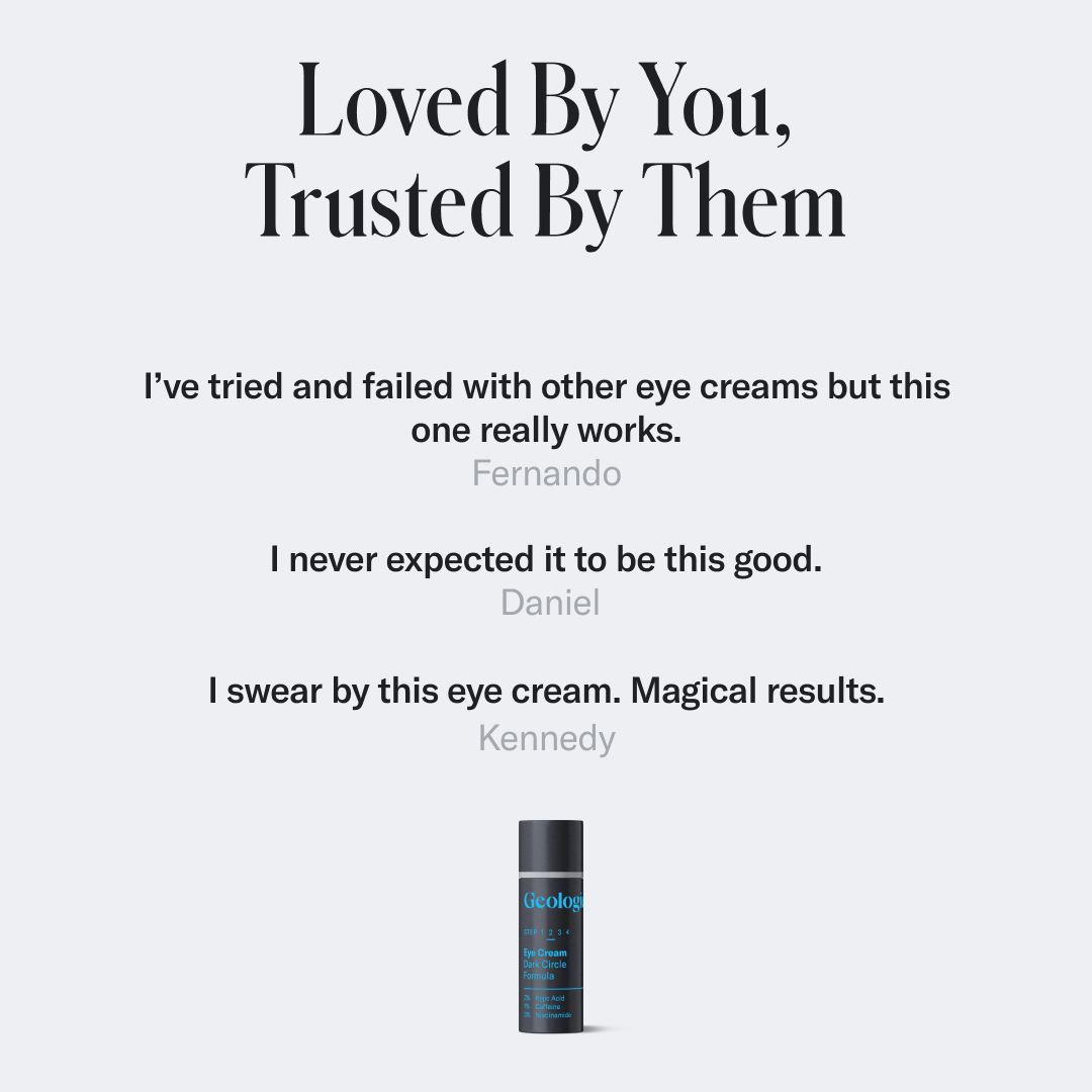 Geologie Eye Cream - Dark Circle Formula Skin Care Geologie