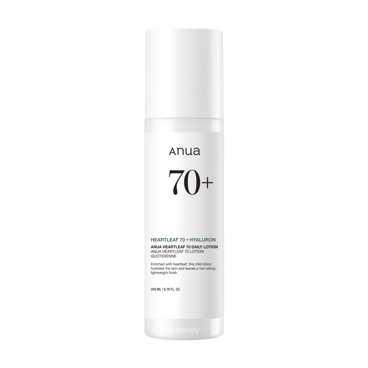 Anua Heartleaf 70 Daily Lotion Oil-Balancing Moisturizer 200ml