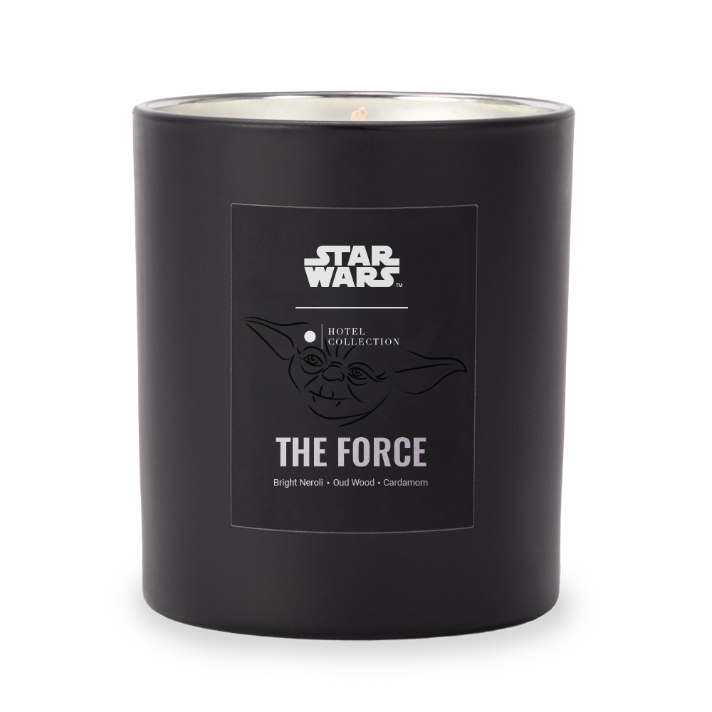Aroma360 Star Wars ™ Classic The Force Candle Candle Aroma360 Yoda Line Art
