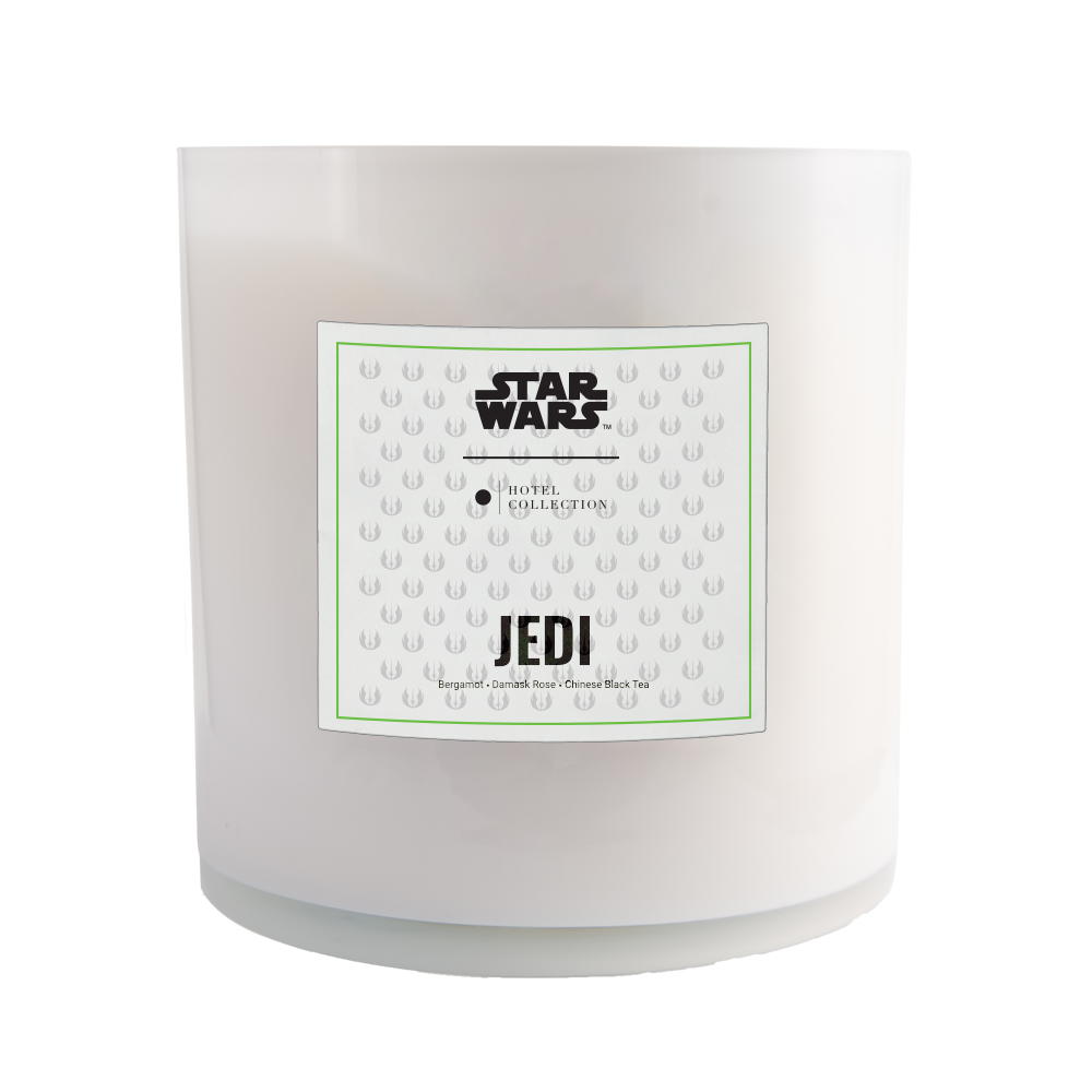 Hotel Collection Star Wars ™ Deluxe Jedi Candle Candle Hotel Collection White
