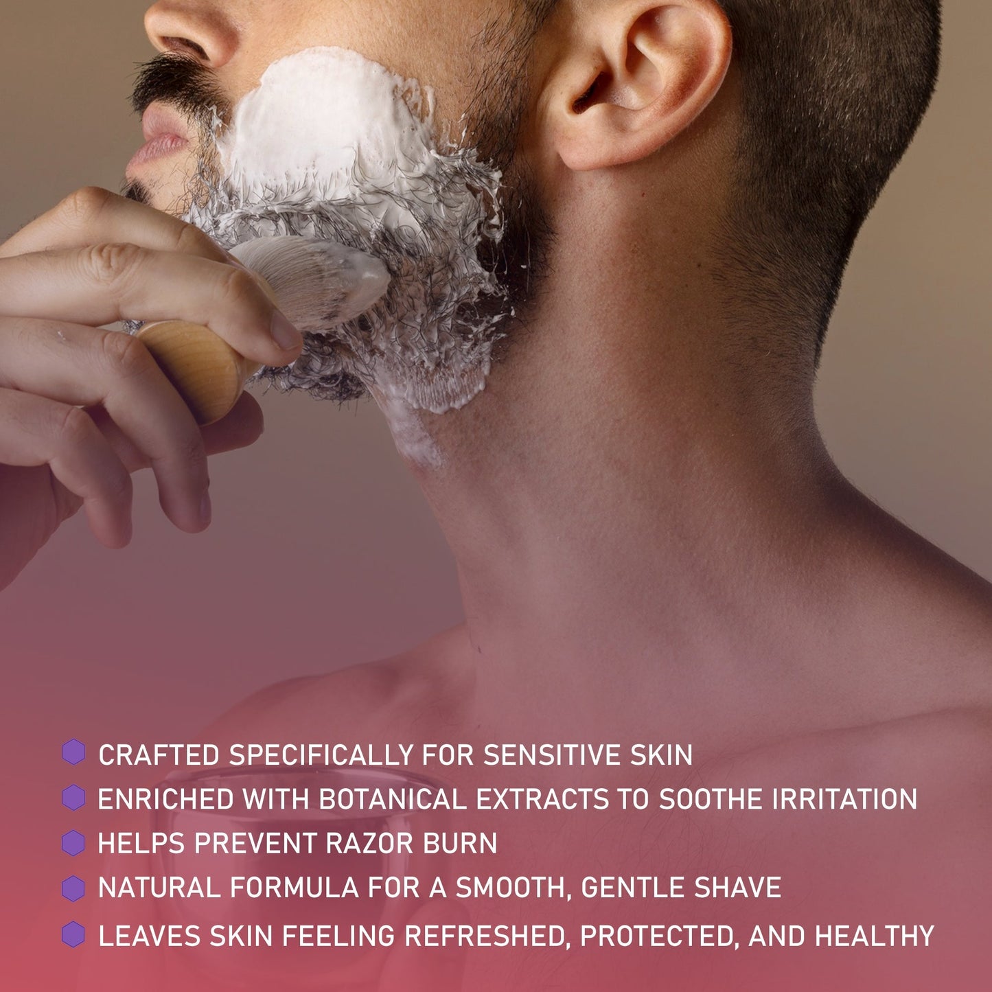 WhollyKaw Warrior Kingdom Luxury Shaving Cream - Peppermint Eucalyptus Shaving Cream Pasteur Pharmacy