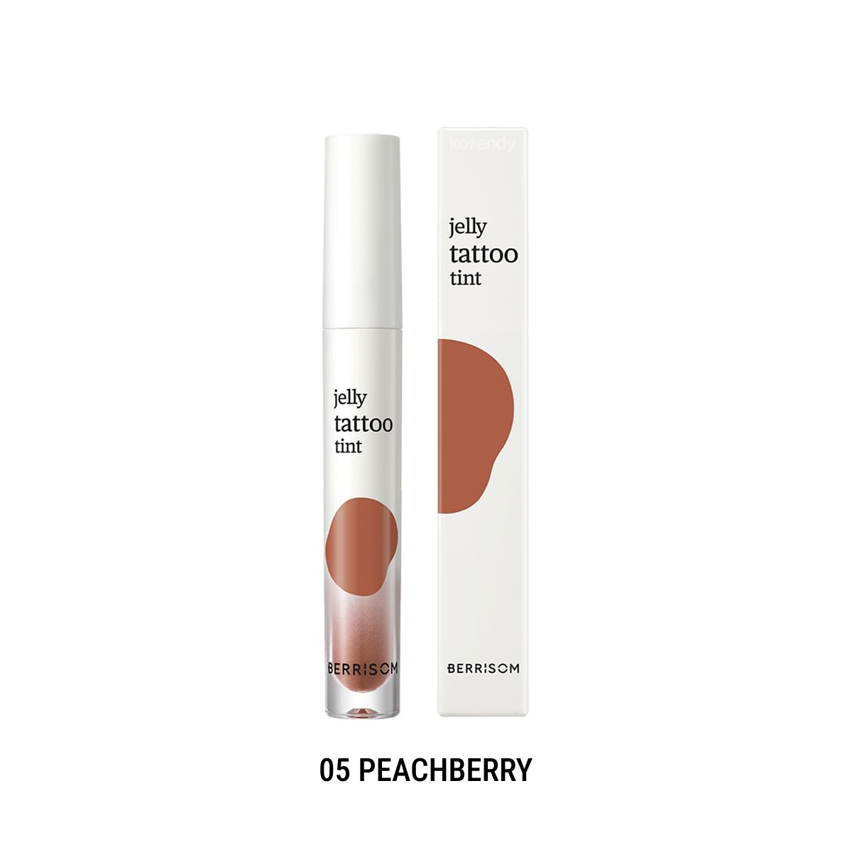 Berrisom Jelly Tattoo Tint Glossy Finish Peachberry 3.8g