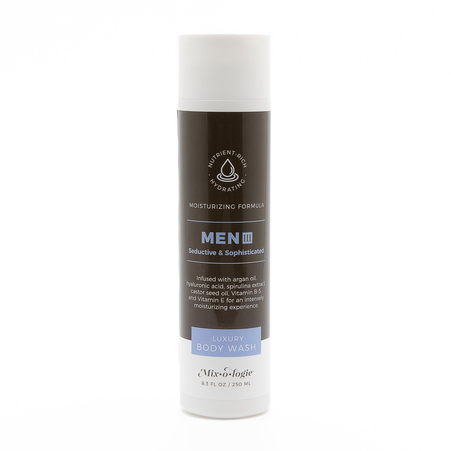 Men's III (Seductive & Sophisticated) | Luxury Body Wash (8.3 Fl. Oz) Men's Body Wash MIXOLOGIE