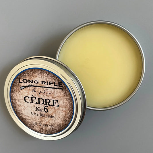 Long Rifle Soap Co. Cedre No.6 Beard Balm/Oil Collection Beard Care Pasteur Pharmacy