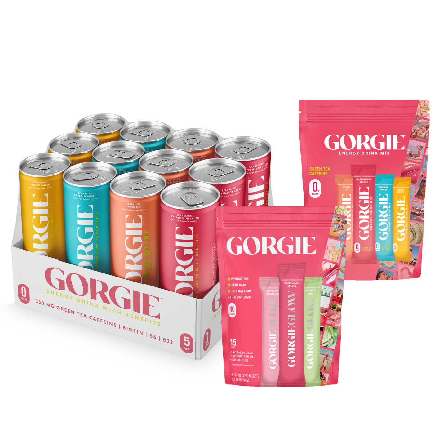 GORGIE BUNDLE - Energy Mix, Glow, and Bestsellers RTD GORGIE