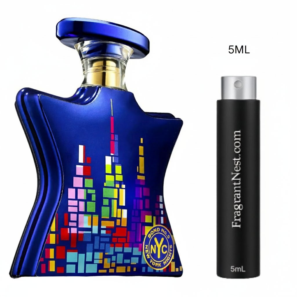 Bond No. 9 New York Nights Eau De Parfum Travel Spray | Sample Fragrant Nest 5mL Travel Size (75 Sprays)