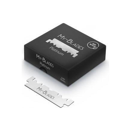 My-Blades Platinum Single Edge Razor Blades 100 ct Razor Blades Pasteur Pharmacy