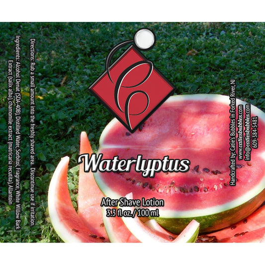 Catie's Bubbles Waterlyptus Shaving Collection Shaving Set Pasteur Pharmacy Aftershave 3.3ozz