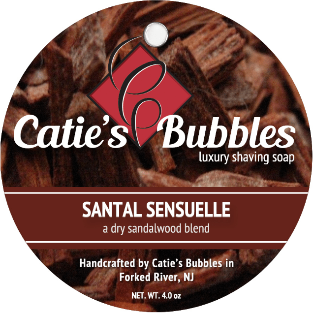 Catie's Bubbles Santal Sensuelle Shaving Collection Shaving Set Pasteur Pharmacy Shaving Soap 4oz